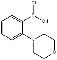 2-码啉苯硼酸, 933052-52-9, 结构式