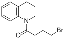 QUINOLINE, 1-(4-BROMOBUTYRYL)-1,2,3,4-TETRAHYDRO-,93307-11-0,结构式