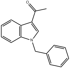 1-(1-苄基-1H-吲哚-3-基)乙酮, 93315-38-9, 结构式