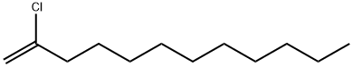 2-クロロ-1-ドデセン 化学構造式