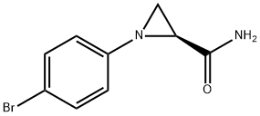 (S)-1-(4-BROMOPHENYL)AZIRIDINE-2-CARBOXAMIDE Struktur