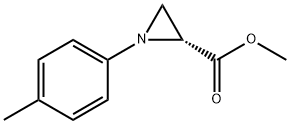 (R)-METHYL 1-P-TOLYLAZIRIDINE-2-CARBOXYLATE Structure