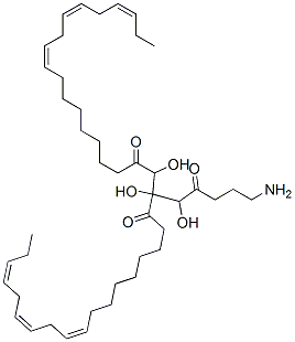 1,2-dilinolenoyl-3-(4-aminobutyryl)propane-1,2,3-triol 结构式