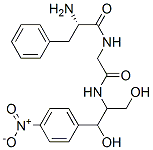 2-(phenylalanylglycyl)amino-3-(4-nitrophenyl)-1,3-propanediol 结构式