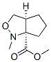 1H-Cyclopent[c]isoxazole-6a(3H)-carboxylicacid,tetrahydro-1-methyl-,methylester,cis-(9CI) 结构式