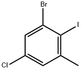 1-溴-5-氯-2-碘-3-甲基苯, 933671-80-8, 结构式