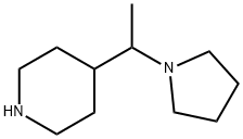 4-(1-(吡咯啉-1-乙基)哌啶, 933682-80-5, 结构式
