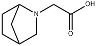 2-Azabicyclo[2.2.1]heptane-2-acetic acid Struktur