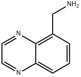 5-(アミノメチル)キノキサリン 化学構造式