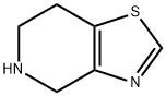 4,5,6,7-四氢噻唑并[4,5-C]吡啶, 933694-87-2, 结构式
