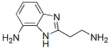 1H-Benzimidazole-2-ethanamine,  7-amino- Structure