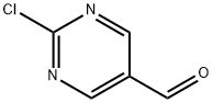 2-氯嘧啶-5-甲醛 结构式