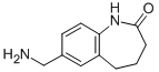 2H-1-BENZAZEPIN-2-ONE, 7-(AMINOMETHYL)-1,3,4,5-TETRAHYDRO- Structure