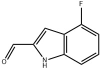 4-FLUORO-1H-INDOLE-2-CARBALDEHYDE Structure