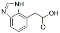 1H-Benzimidazole-7-acetic  acid 化学構造式