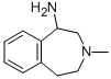 1H-3-BENZAZEPIN-1-AMINE, 2,3,4,5-TETRAHYDRO-3-METHYL- Structure