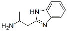 1H-Benzimidazole-2-ethanamine,  -alpha--methyl- Structure