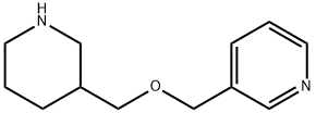 3-(Piperidin-3-ylmethoxymethyl)-pyridine Structure