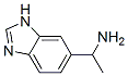 1H-Benzimidazole-6-methanamine,  -alpha--methyl- Struktur
