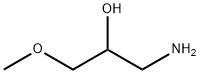 1-アミノ-3-メトキシプロパン-2-オール 化学構造式