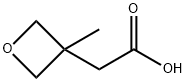 2-(3-Methyloxetan-3-yl)acetic acid Structure