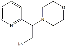 2-morpholin-4-yl-2-pyridin-2-ylethanamine Structure