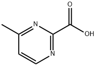 4-Methyl-2-pyrimidinecarboxylic  acid Struktur