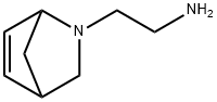 2-(2-アザビシクロ[2.2.1]ヘプト-5-エン-2-イル)エタンアミン 化学構造式