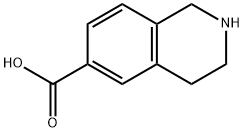 1,2,3,4-TETRAHYDROISOQUINOLINE-6-CARBOXYLIC ACID Struktur