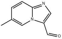 6-甲基咪唑并[1,2-A]吡啶-3-甲醛,933752-89-7,结构式