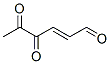 2-Hexenal, 4,5-dioxo- (9CI) 结构式