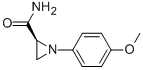 (S)-1-(4-METHOXYPHENYL)AZIRIDINE-2-CARBOXAMIDE Struktur
