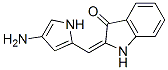 3H-Indol-3-one,  2-[(4-amino-1H-pyrrol-2-yl)methylene]-1,2-dihydro-|