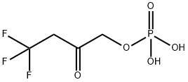 2-keto-4,4,4-trifluorobutyl phosphate 结构式