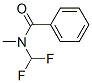 Benzamide,  N-(difluoromethyl)-N-methyl- 化学構造式
