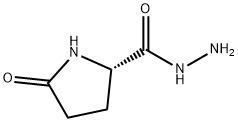 5-oxo-L-prolinohydrazide Struktur