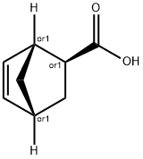 EXO-5-ノルボルネンカルボン酸 化学構造式