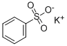 ベンゼンスルホン酸カリウム 化学構造式