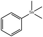 フェニルトリメチルスタンナン 化学構造式