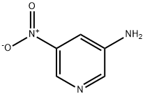 5-アミノ-3-ニトロピリジン 化学構造式