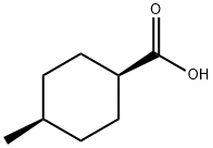 (1α,4α)-4-メチルシクロヘキサンカルボン酸 化学構造式