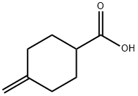 4-メチリデンシクロヘキサン-1-カルボン酸 化学構造式
