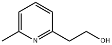 2-(6-メチル-2-ピリジル)エタノール 化学構造式