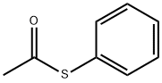 チオ酢酸 Ｓ-フェニル 化学構造式