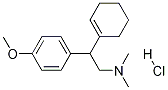 (2RS)-2-(Cyclohex-1-enyl)-2-(4-Methoxyphenyl)-N,N-diMethylethanaMine Hydrochloride Struktur