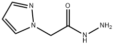 2-(1H-pyrazol-1-yl)acetohydrazide(SALTDATA: FREE) 化学構造式