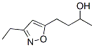 5-Isoxazolepropanol,3-ethyl--alpha--methyl-,(+)-(9CI) Struktur