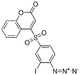 4'-(3-iodo-4-azidobenzene sulfonyl)cymarin Struktur