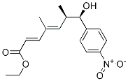 (2E,4E,6R,7R)-7-羟基-4,6-二甲基-7-(4-硝基苯基)庚-2,4-二烯酸乙酯, 934246-96-5, 结构式