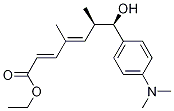 (2E,4E,6R,7R)-ethyl7-(4-(diMethylaMino) phenyl)-7-hydroxy-4,6-diMethylhepta-2,4-dienoate|(2E,4E,6R,7R)-7-[4-(二甲基氨基)苯基]-7-羟基-4,6-二甲基庚-2,4-二烯酸乙酯